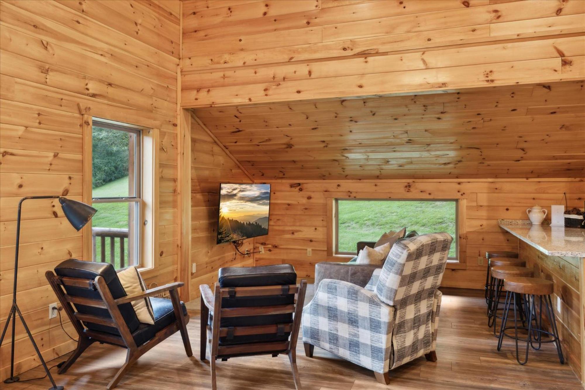 Hot Tub Fire Pit Game Room Theater Easy Access Sleeps 12 - Black Bear Lodge Піджен-Фордж Екстер'єр фото